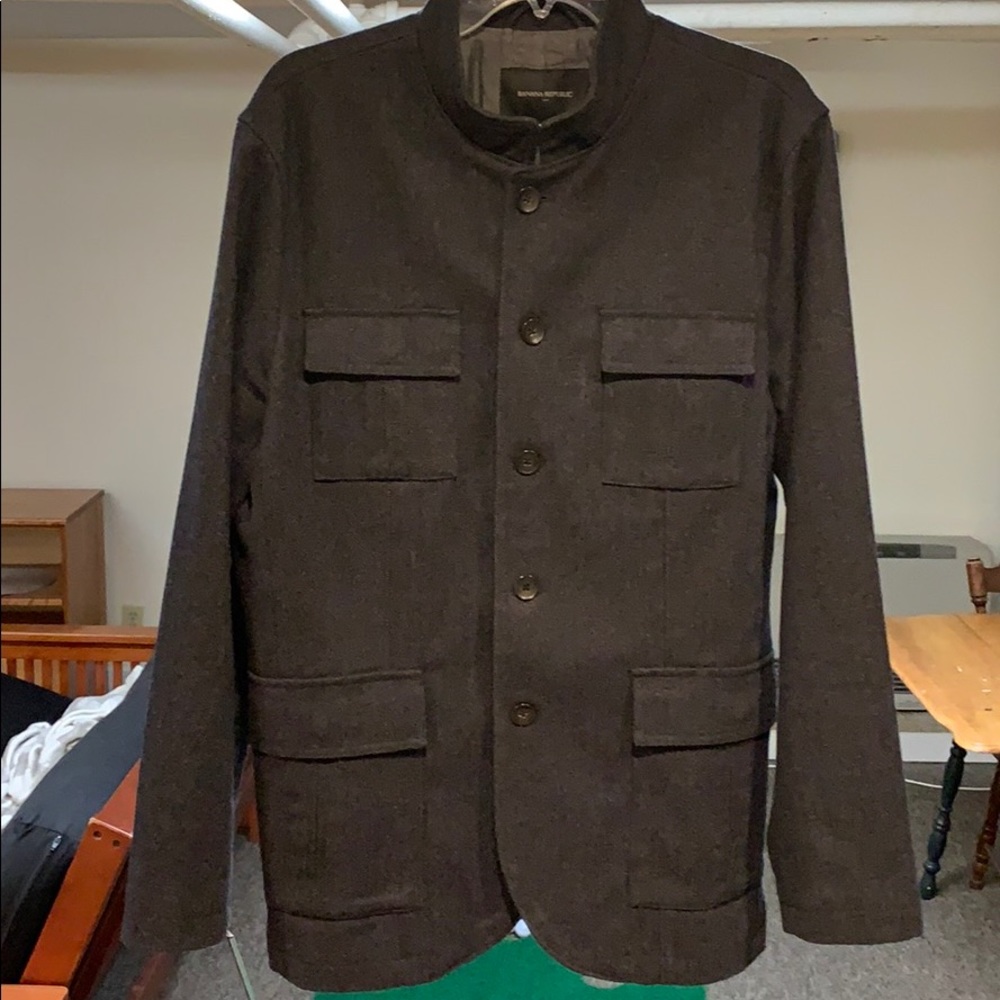 Banana Republic Charcoal Grey Jacket